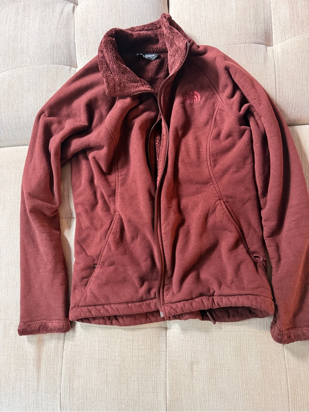 The North Face Women's Rose-Red Fleece Jacket